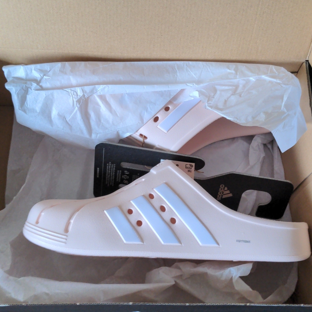 Adidas Light Pink Slides
